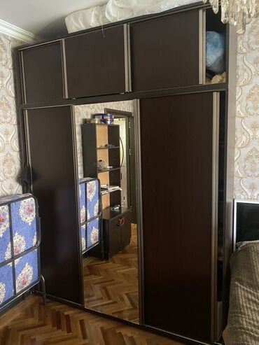 шкаф купе угловой в спальню: Шкаф-вешалка, Новый, 3 двери, Купе, Прямой шкаф, Азербайджан