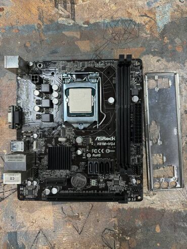 компьютерные мыши asrock: Материнская плата, Б/у, ASRock, LGA1150, Micro-ATX, Для ПК