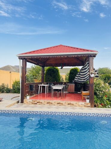 Günlük kirayə evlər: 300 kv. m, 7 otaqlı, Kanalizasiya, Kombi, Qaz — 2