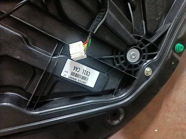 шит прибора: Механизм стеклоподъемника Заднее левое Hyundai, 2018 г., Б/у, Оригинал — 2