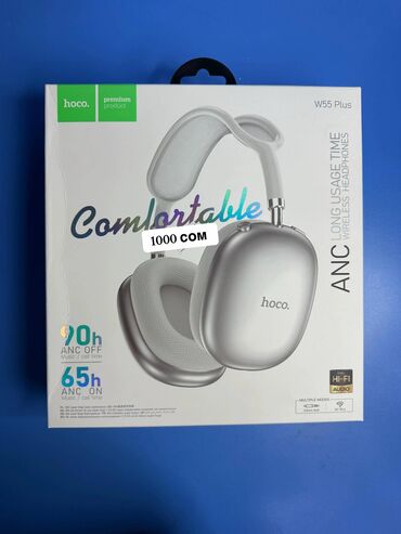 компьютерные запчасти бишкек: Hoco W55 Plus — беспроводные наушники с активным шумоподавлением (ANC)