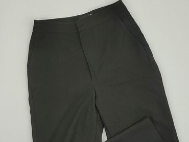 białe jeansy damskie zara: Material trousers, XS (EU 34), condition - Good