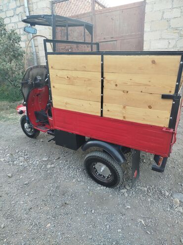 Motosikletlər: Fermer təsərrüfatlarında, bağlarda və ya kiçik biznesdə yük daşınması — 5