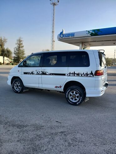 изготовление порогов на авто: Mitsubishi Delica: 2000 г., 3 л, Автомат, Бензин, Жол тандабас
