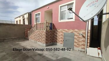 təcili ucuz ev satılır: 3 otaqlı, 85 kv. m, Kredit yoxdur, Yeni təmirli