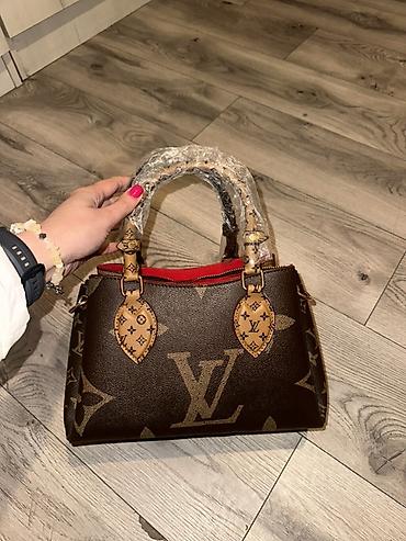 Modni rančevi: Ženska torba – monogram motiv - Materijal: čvrsta eko koža sa — 5