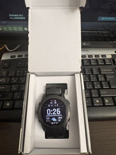 саат айфон: Мультиспортивные GPS часы Garmin Fenix 7X Pro Sapphire Solar в черном