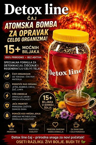 Lepota i nega: **Detox line čaj + A1 L-Carnitine kapsule** Prirodni biljni program — 1