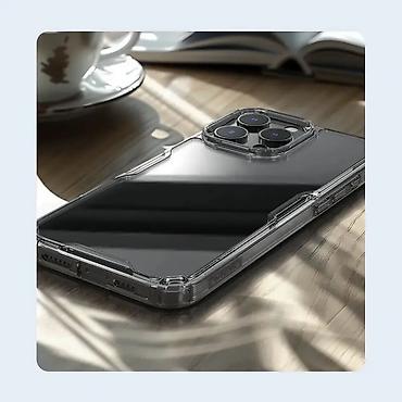Maske i futrole za telefone: Maska Nillkin Nature Pro za iPhone 16 Pro 6.3 transparent. Uz brzu — 11