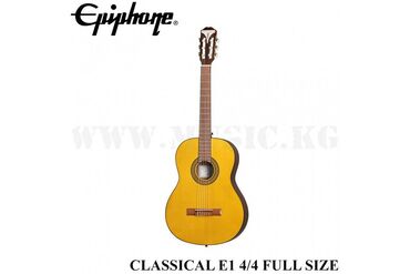 струны для гитар: Классическая гитара Epiphone Classical E1 4/4 Classical E1 создана по
