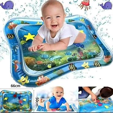 brojevi odece za bebe: Vodena Tummy Time prostirka za bebe – interaktivna senzorna igra - — 1