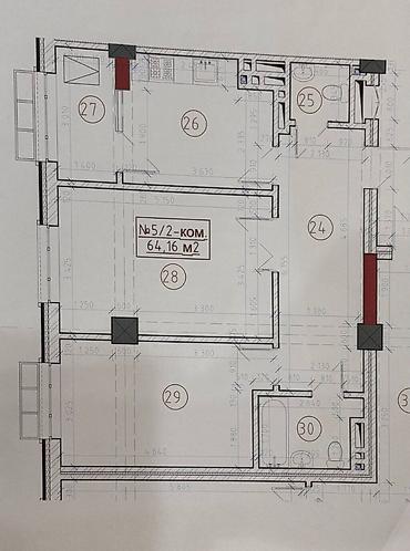 Продажа квартир: 2 комнаты, 65 м², Элитка, 7 этаж, Евроремонт — 4