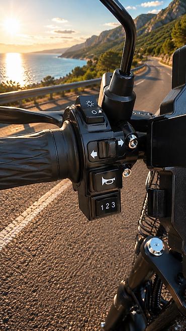 bmx velosiped: ⚡ Güclü və Tutumlu Batareya: 60V 28Ah keyfiyyətli Lithium-ion batareya — 10