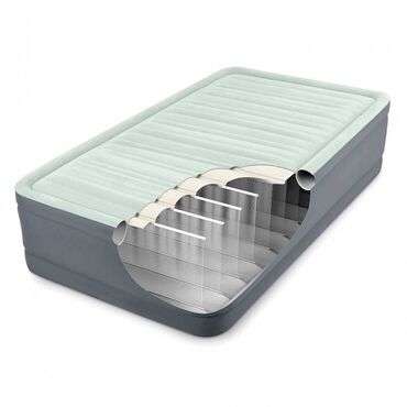 Надувные матрасы: Надувной матрас, Новый, Односпальный, Intex, Бесплатная доставка, Платная доставка, Самовывоз, длина - 191 см — 3