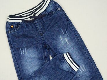 koszula i spodnie: Jeans, Kiki & Koko, 4-5 years, 104/110, condition - Perfect
