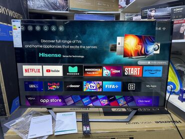 телевизор новые: Телевизор Hisense 50A7GQ QLED с интернетом 4K изображение Квантовая