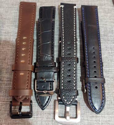 Ремешки, браслеты для часов: Ремешок, Материал ремешка: Натуральная кожа, Мужские, Новый at lalafo.kg — 19 Ремешки, браслеты для часов: Ремешок, Материал ремешка: Натуральная кожа, Мужские, Новый — 19