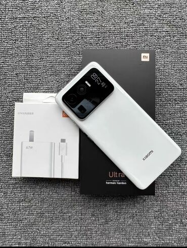 кабель пк: Xiaomi, Mi 11 Ultra, Жаңы, 256 ГБ, түсү - Ак, 2 SIM