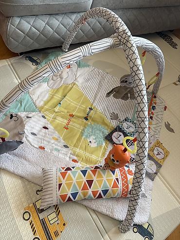 Манежи: Fisher Price brendindən inkişaf etdirici xalça satılır — 55 AZN! 💞 — 6