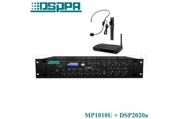 Наушники: Акция!! Усилитель DSPPA MP1010U + радиосистема DSPPA DSP2020a