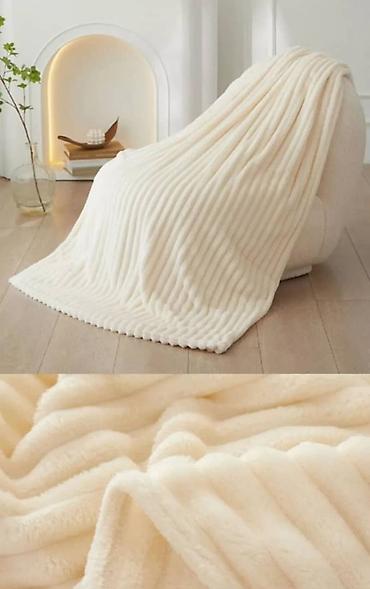 Одеяла и пледы: Плед, Корея, Новый, Все сезоны, Двусторонний, Светящийся, Плюшевый — 12