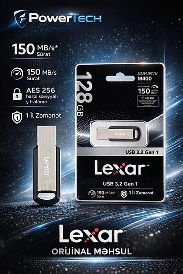 flas: Flash kart 128 GB, USB 3.2, Yeni — 1