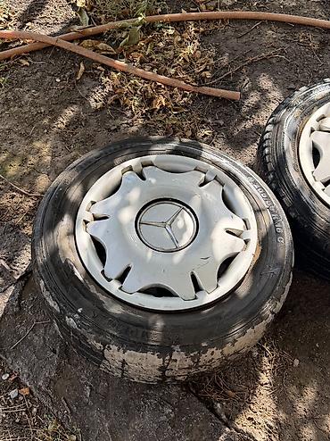e6 3: Комплект стальных дисков R15 с колпаками Mercedes - Стальные — 4