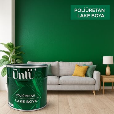 material: Boya rəng - Yaşıl