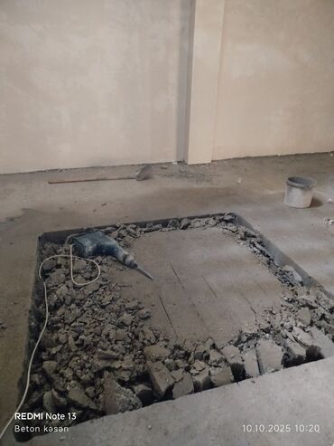 Beton işləri: Beton kəsmə beton deşmə xidməti Karot - HILTI DD 200 / 350 ilə 25 ° — 11