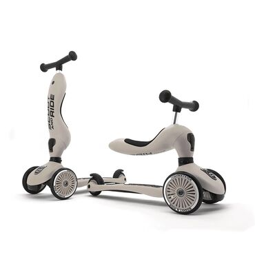 QAZ: Scoot and Ride 2‑in‑1 uşaq skuteri - 2 rejim: oturacaqlı balans