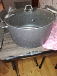 кастрюля алюминиевая 50 литров цена: Кастрюля, цвет - Серый, Алюминий, Больше 5 л, Турция