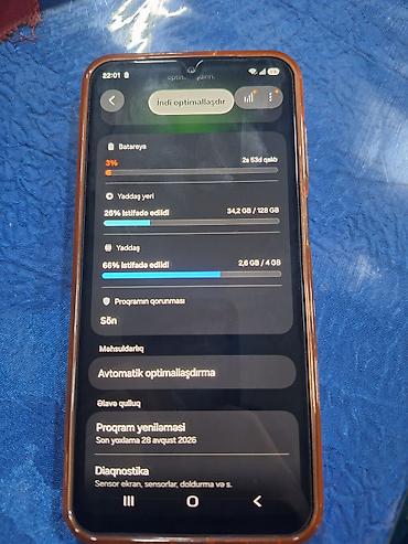 samsung z flip 6: Samsung Galaxy A17, 128 GB, rəng - Narıncı, İki sim kartlı — 1