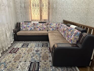бу мебель бишкек: Угловой диван, C подушками, Трёхместный и более