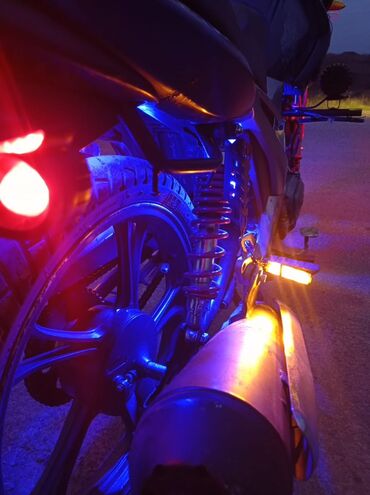 Mopedlər,skuterlər: Moped/motosiklet – LED işıqlandırma ilə lupa 4 eded 4 eded mikalka — 7