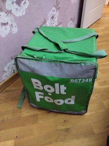 usta cantasi: Bolt Food çatdırılma çantası - Tip: İstilik/soyuqluq saxlayan termo — 1