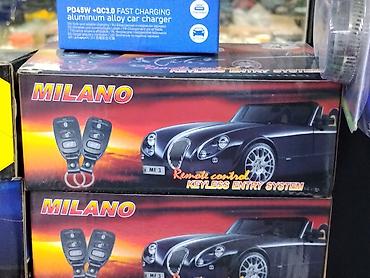 MILANO Remote Control Keyless Entry System — универсальная система