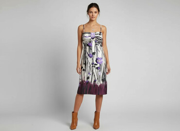 sukienki w kwiaty allegro: Vila, Women`s dress, size S