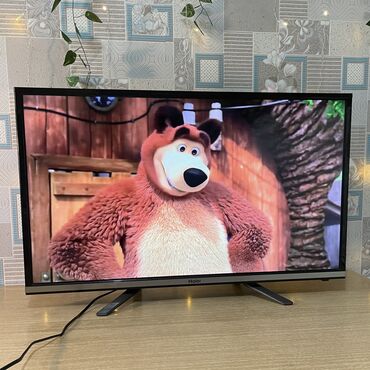 ТВ жана Видео: Телевизор haier Размер: 32 Встроенный YouTube Подходит для кухни