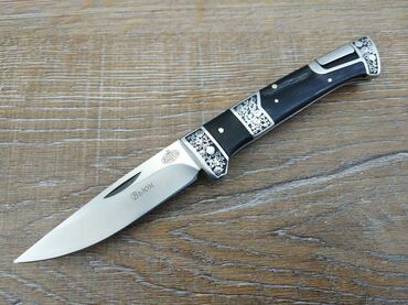 туристические ножи: Нож "Вьюн" складной туристический, сталь 40Х13, замок Back Lock