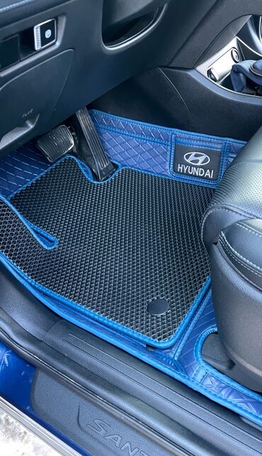 Полики: 5D Экокожа Полики Для салона Kia, цвет - Серый, Новый, Самовывоз, Платная доставка — 8