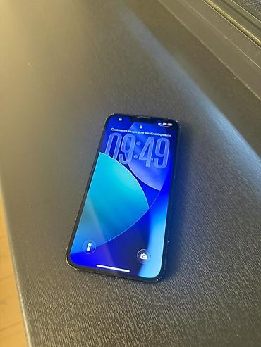 apple max: IPhone 13, Б/у, 128 ГБ, Midnight, 76 % — 1
