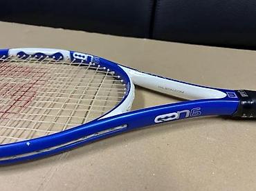 Ostali proizvodi za sport i razonodu: Wilson teniski reket - Model: Wilson (plavo-bela šema, “W” logo na — 5