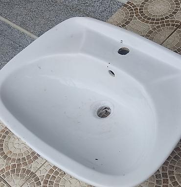 canaqlar: Məhsul: Piyada dayaq sütunu ilə birlikdə keramik (porcelain) lavabosu — 2