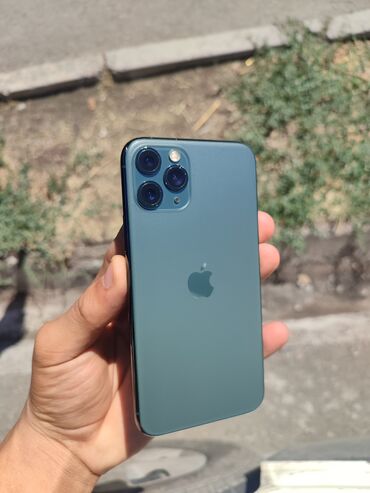 за сколько можно продать айфон 6: IPhone 11 Pro, Колдонулган, 64 ГБ, Жашыл, Каптама, 74 %