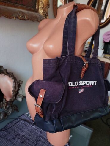 Sport i rekreacija: RALPH LAUREN sportska torba moze biti putna ili posluziti kao putna