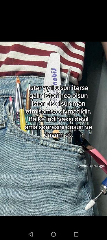 10luq qizilin qiyməti: Dırnaq qaynagına endirim cəmi 10 azn tələsin qızlar — 1
