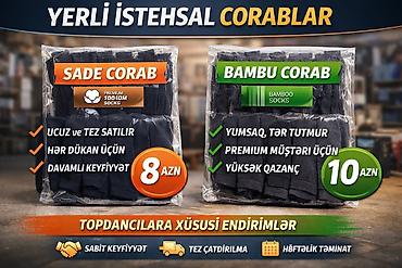 yun corab: 25 qepikden başlayan qiymətlərlə KEYFIYYETLI PAMBIQ VE BAMBOO — 5