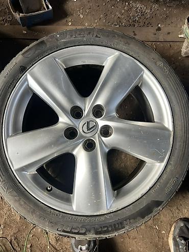 245 45 19: Комплект из 4 оригинальных литых дисков Lexus с шинами. - Диски — 4