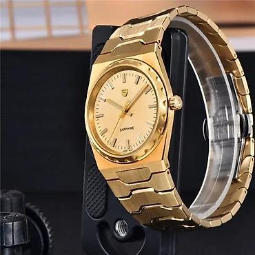 Ručni satovi: PAGANI DESIGN PD-YS020 - 37mm - Zlatna - Debljina : 7mm — 6