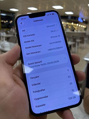 ssd 128gb: IPhone 13, 128 GB, Blue Titanium, Face ID, Simsiz şarj, Sənədlərlə — 8